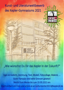Plakat Kunst- und Literaturwettbewerb