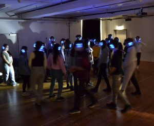 Juegendliche beim Audiowalk