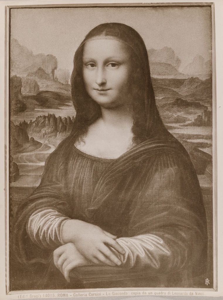 Portrait von Mona Lisa
