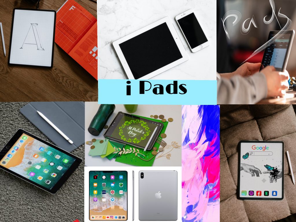 Kollage mit iPad Bildern