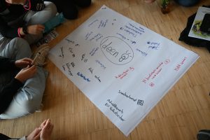 Papier mit Projektideen