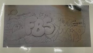 Skizze Graffiti FBS