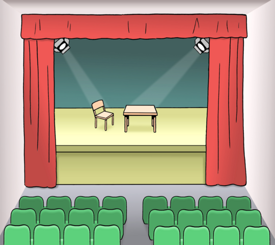 ein Theatersaal